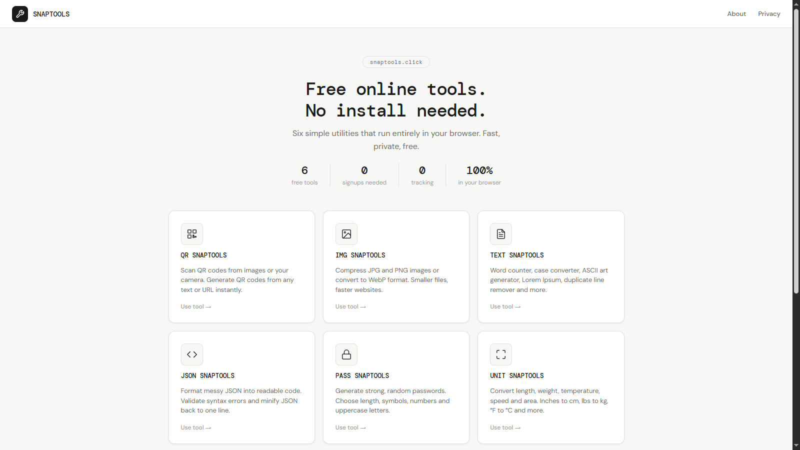 Snaptools gallery image