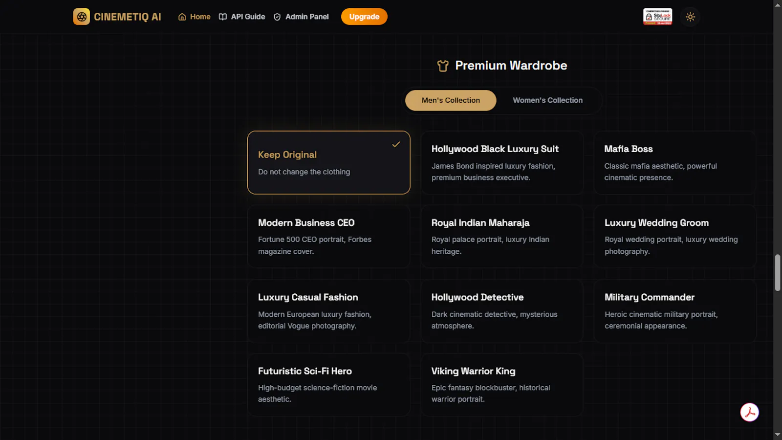 Cinemetiq AI screenshot 2