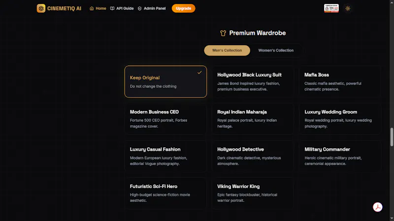 Cinemetiq AI screenshot 2