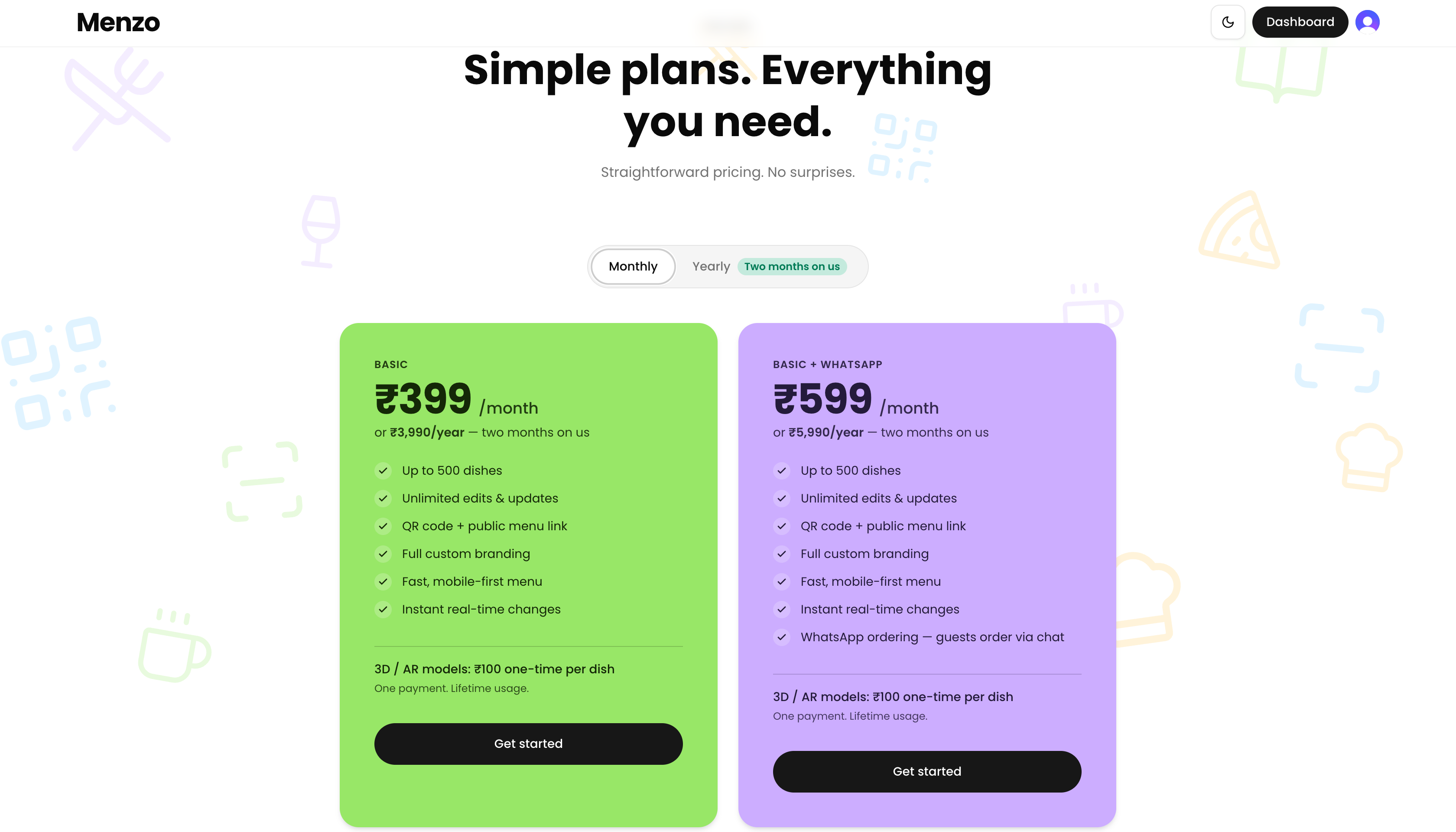 Menzo by CortexUI gallery image