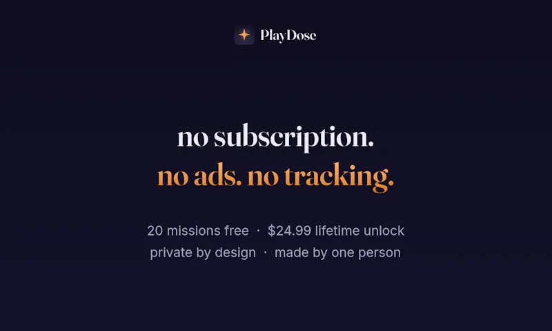 PlayDose screenshot 6