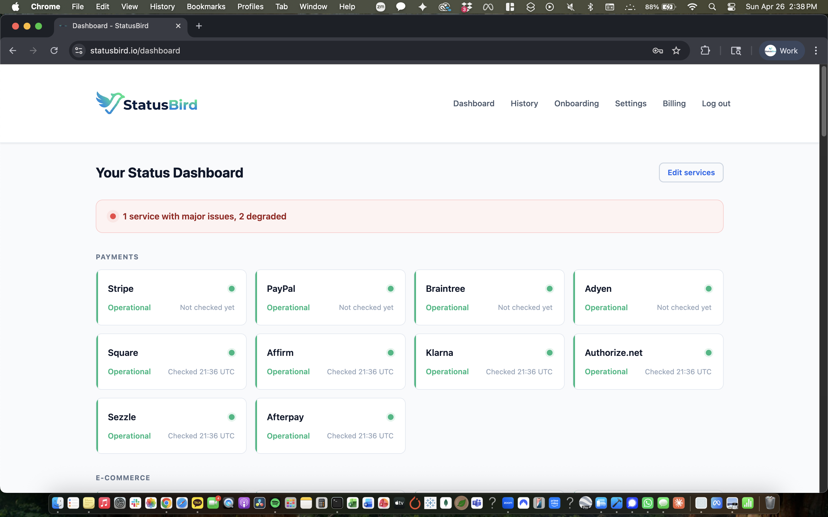 StatusBird gallery image
