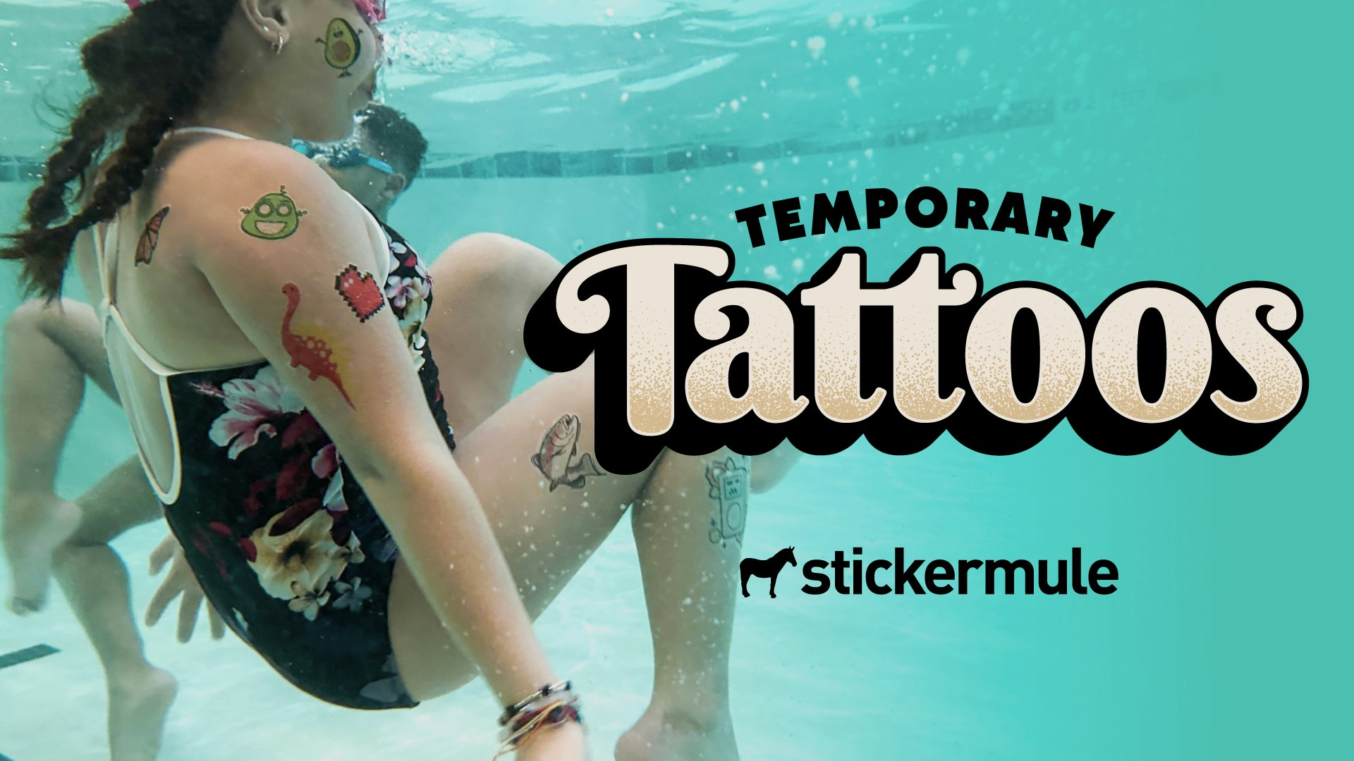 Sticker Mule tarafından geçici dövmeler - Tasarımları vücut sanatına dönüştürün. medya 2