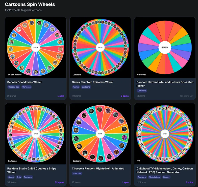 SpinWheelMaker screenshot 2
