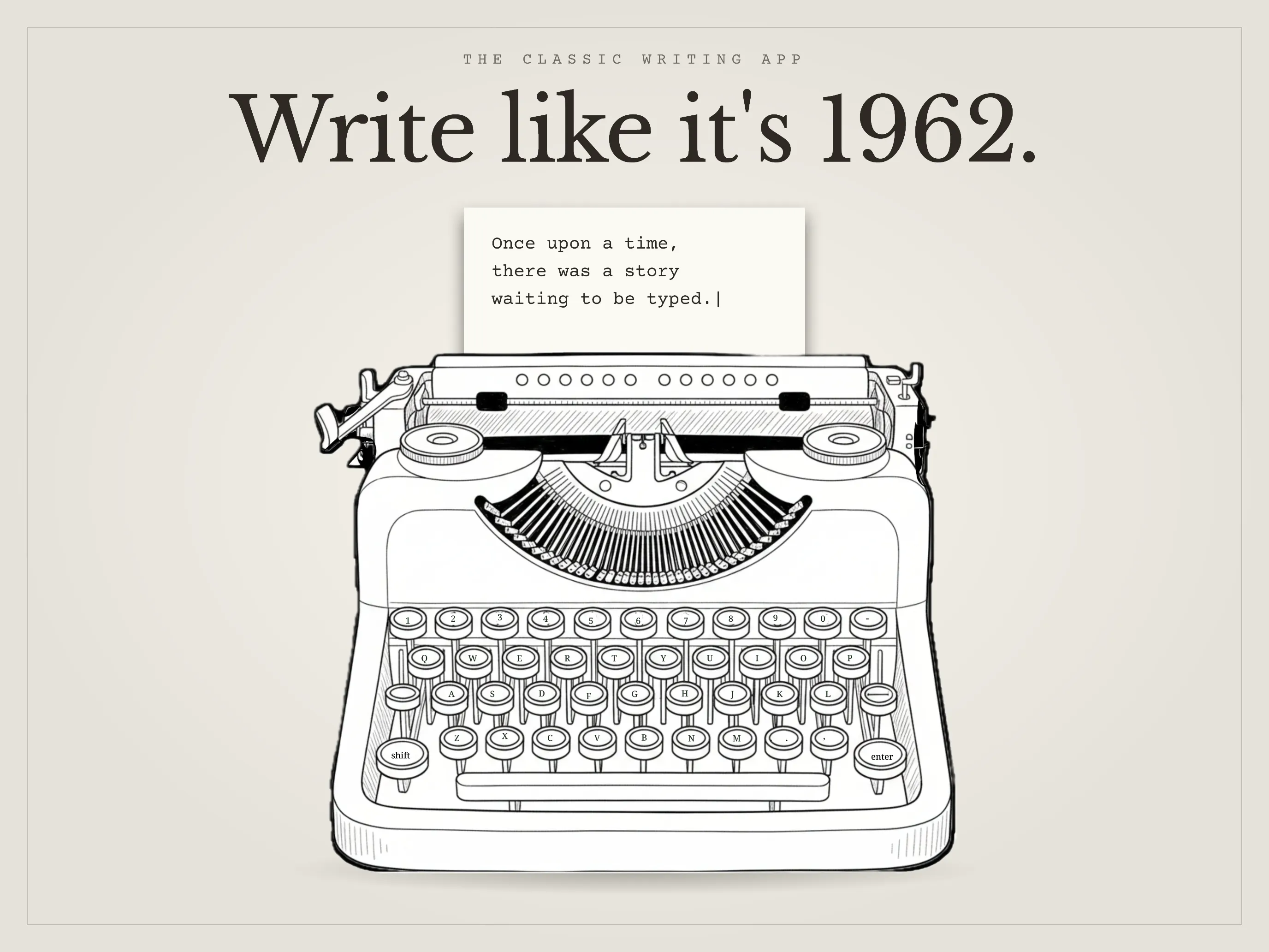 TypePress: Typewriter Writing gallery image