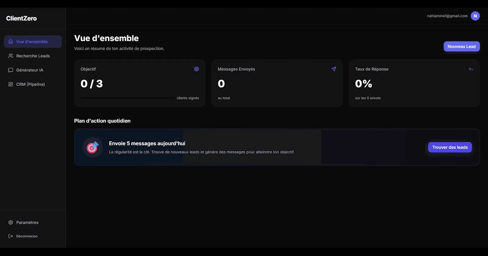 ClientZero screenshot 1
