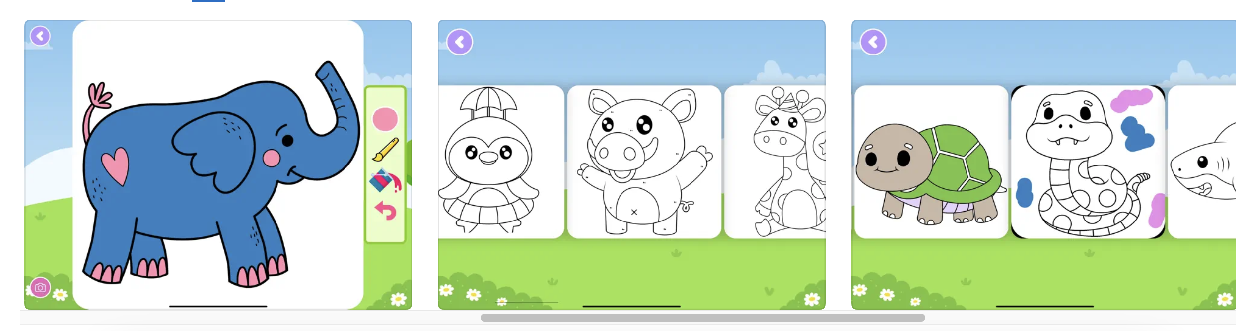 孩子们着色和绘画游戏 media 3