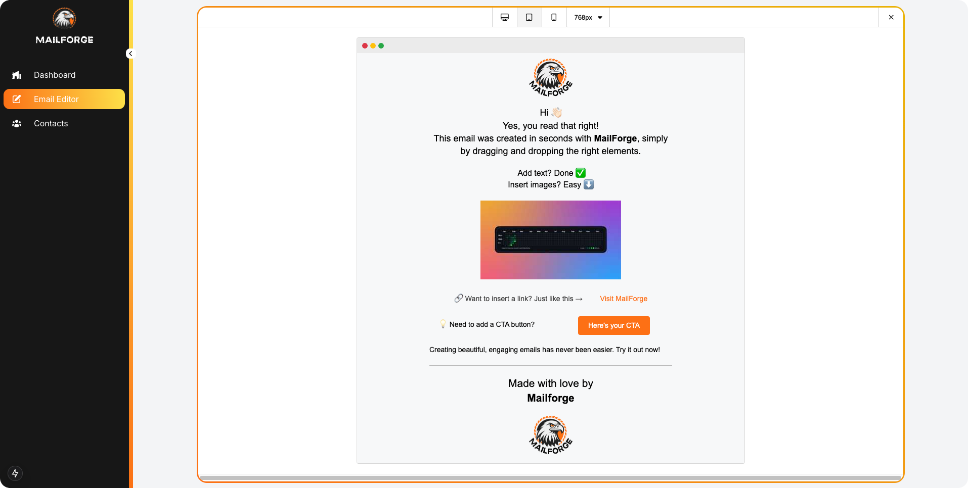 Mailforge gallery image