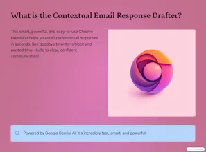 Contextual Email Response Drafter AI gallery image