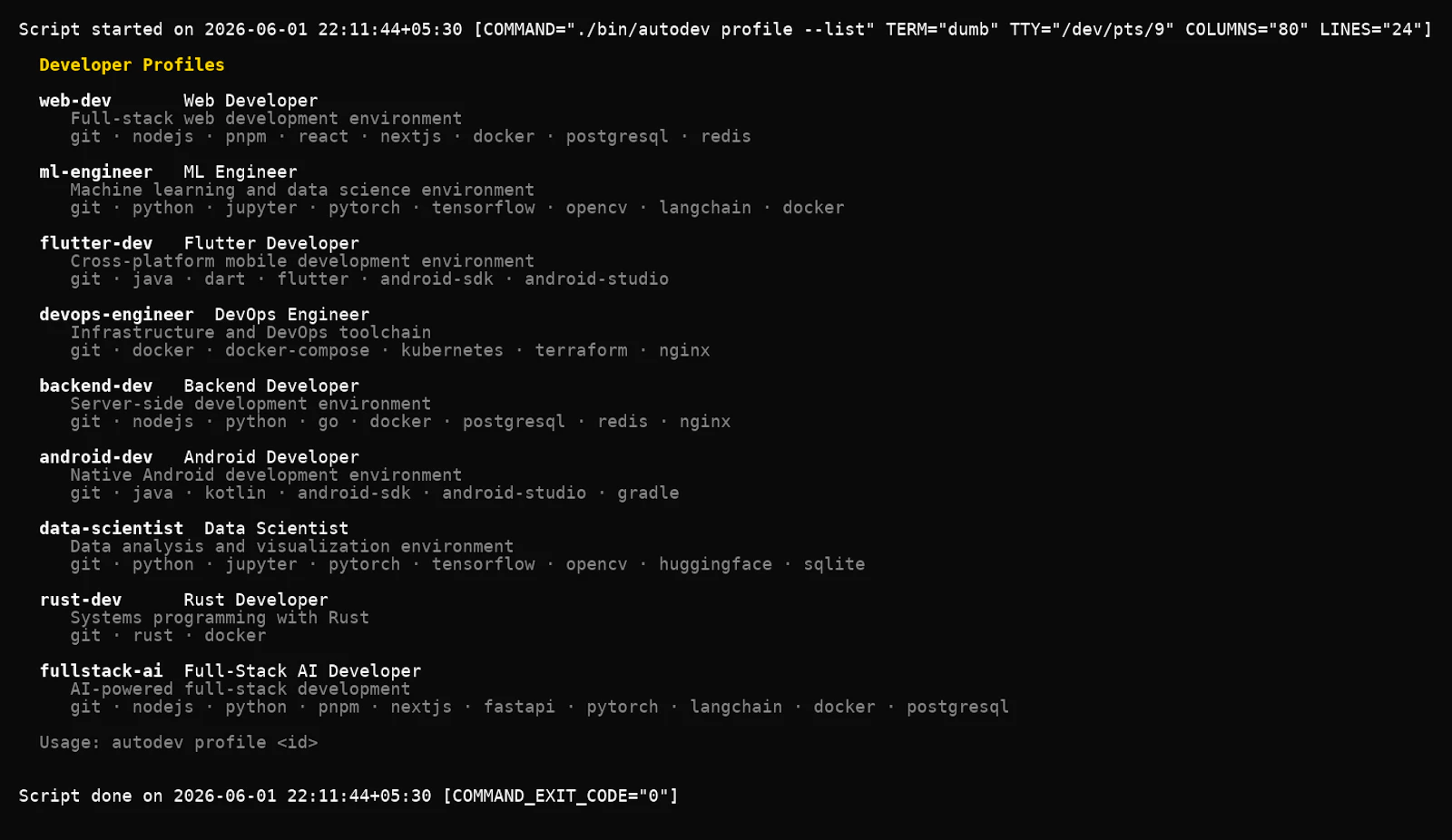 Autodevs screenshot 5