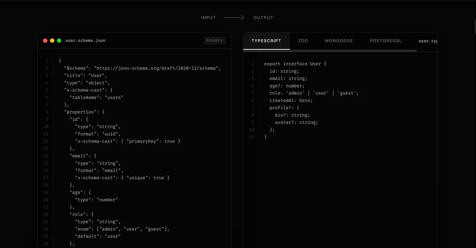 Schema Cast screenshot 3