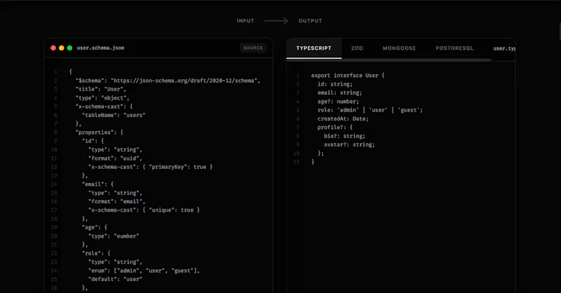 Schema Cast screenshot 3
