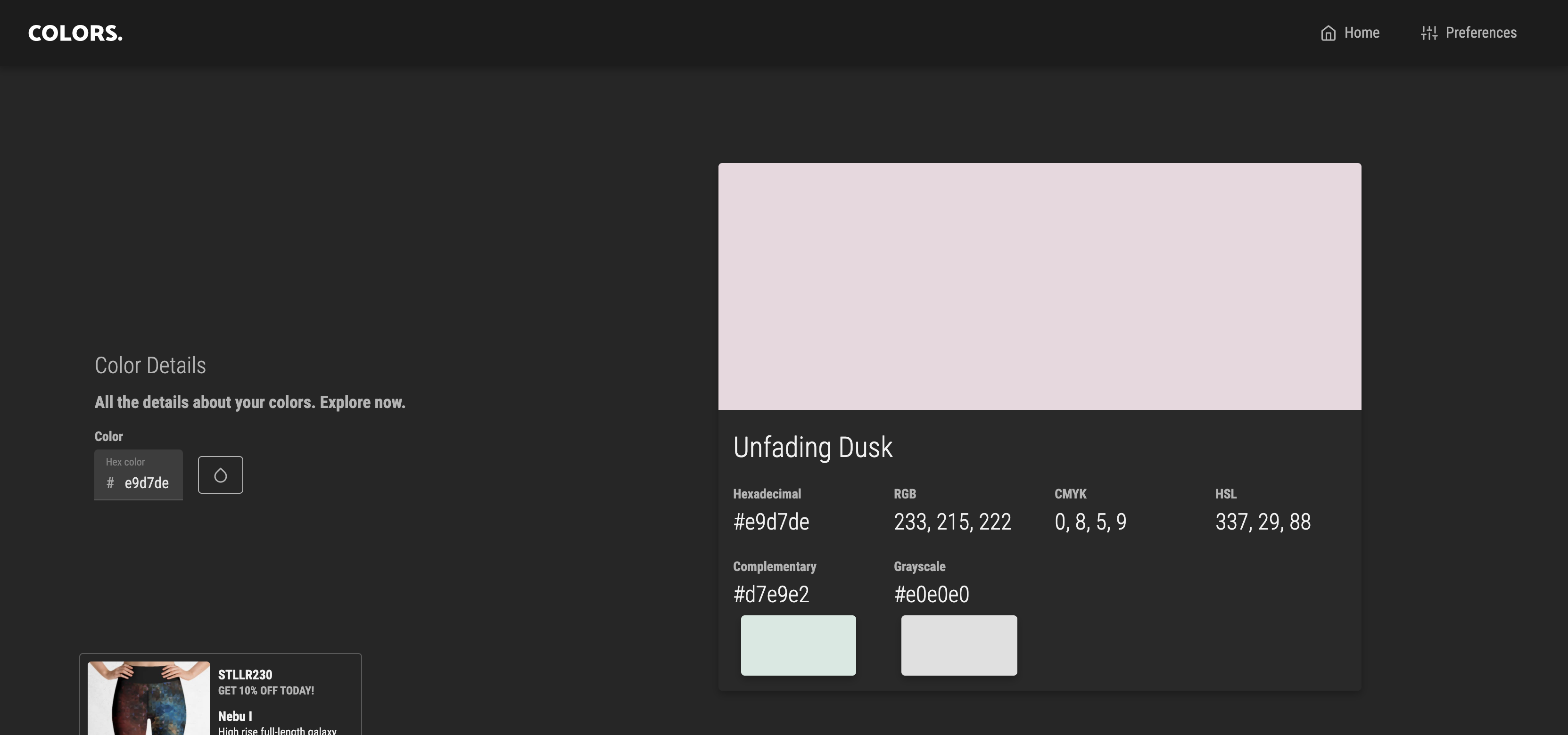 Colors gallery image