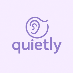 Quietly - Product Hunt launch logo and brand identity
