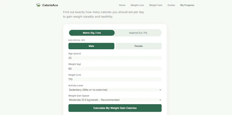CalorieAce screenshot 3