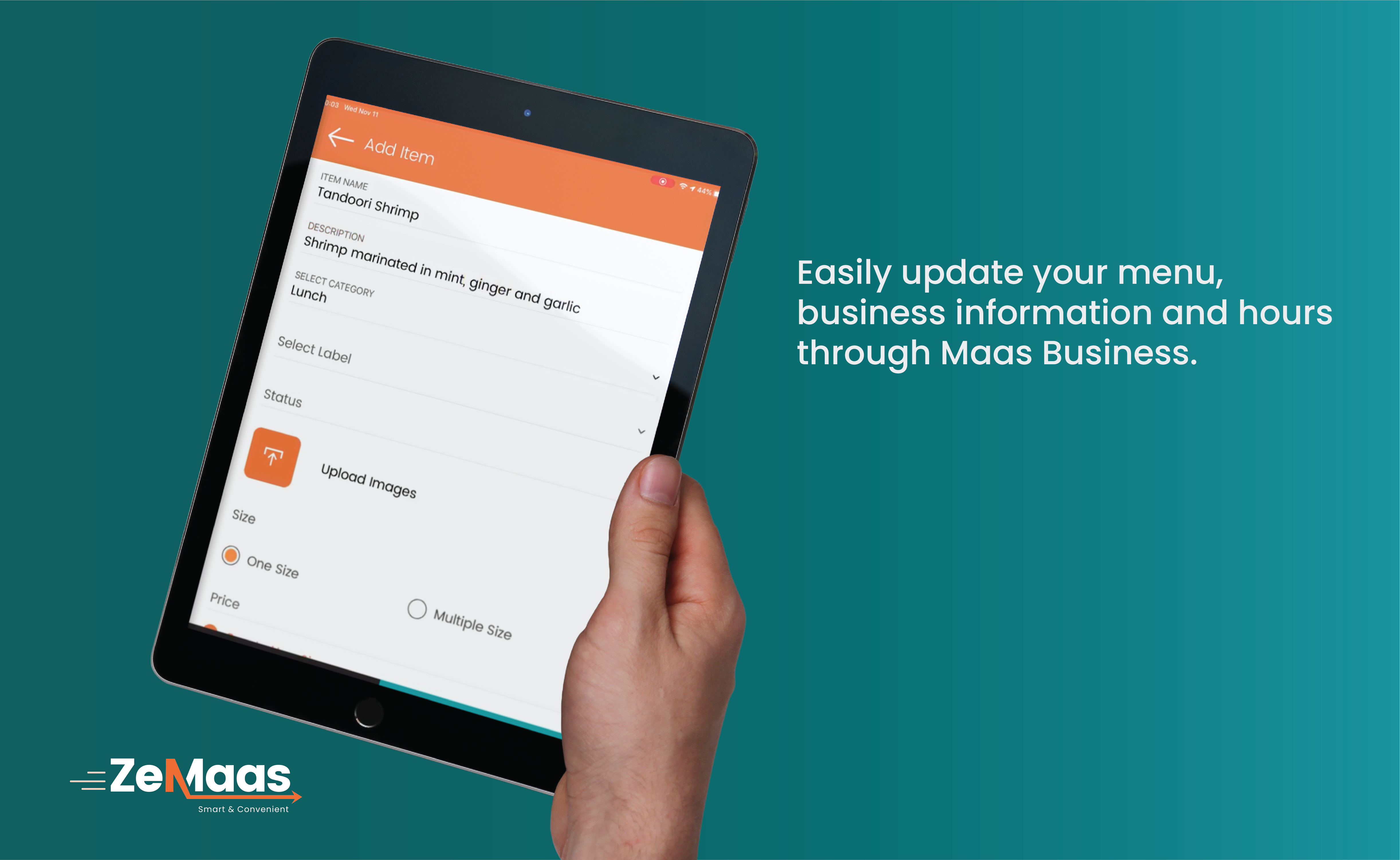 ZeMaas Online Ordering Solution gallery image
