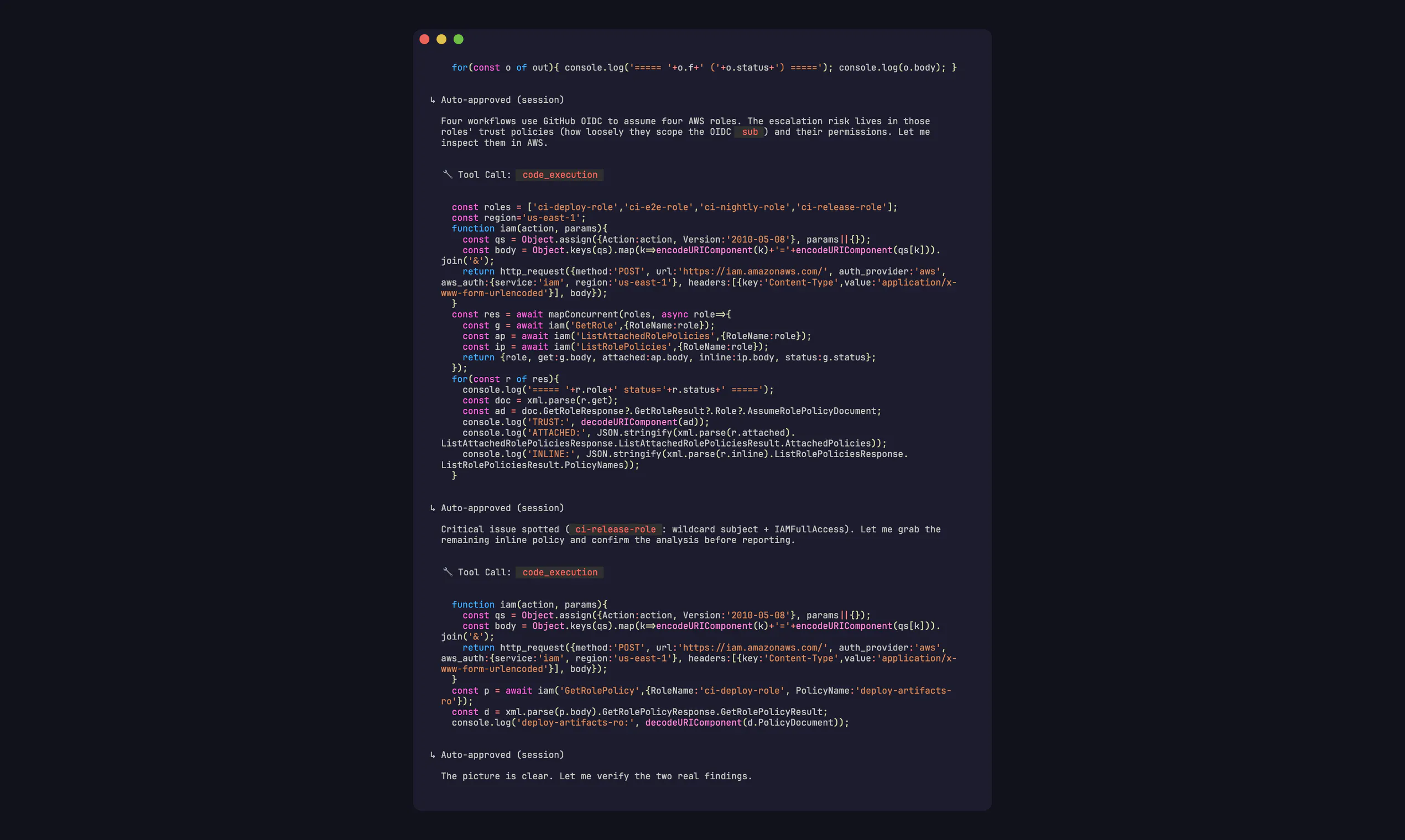 Cynative Security Research Agent screenshot 3