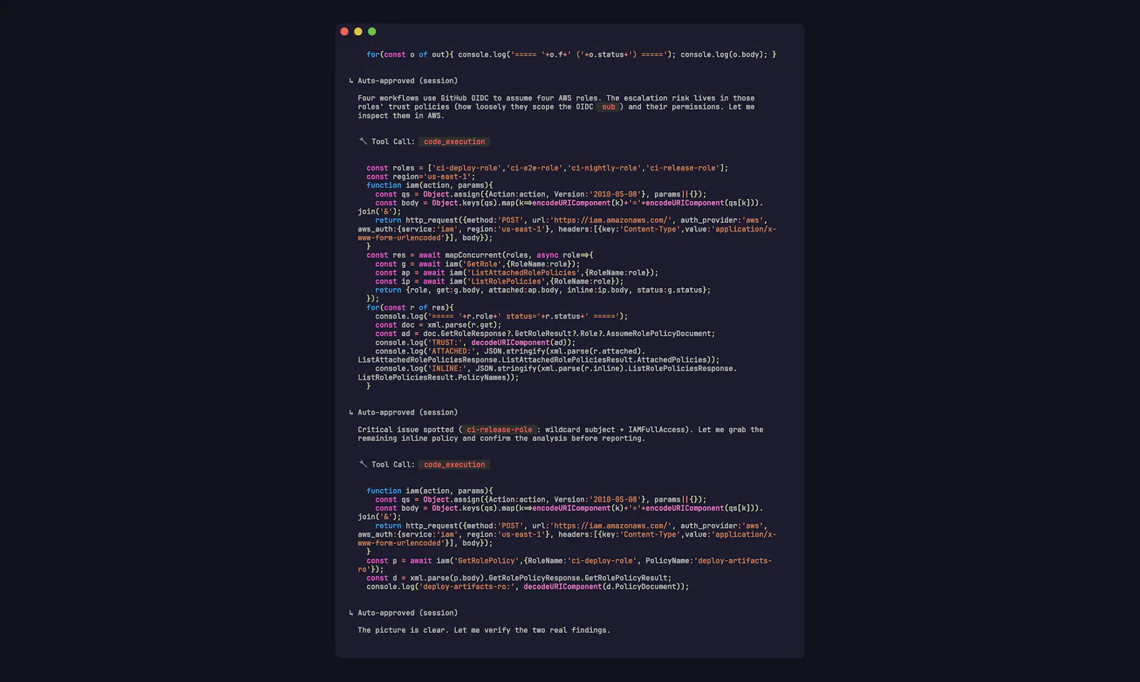 Cynative Security Research Agent screenshot 3