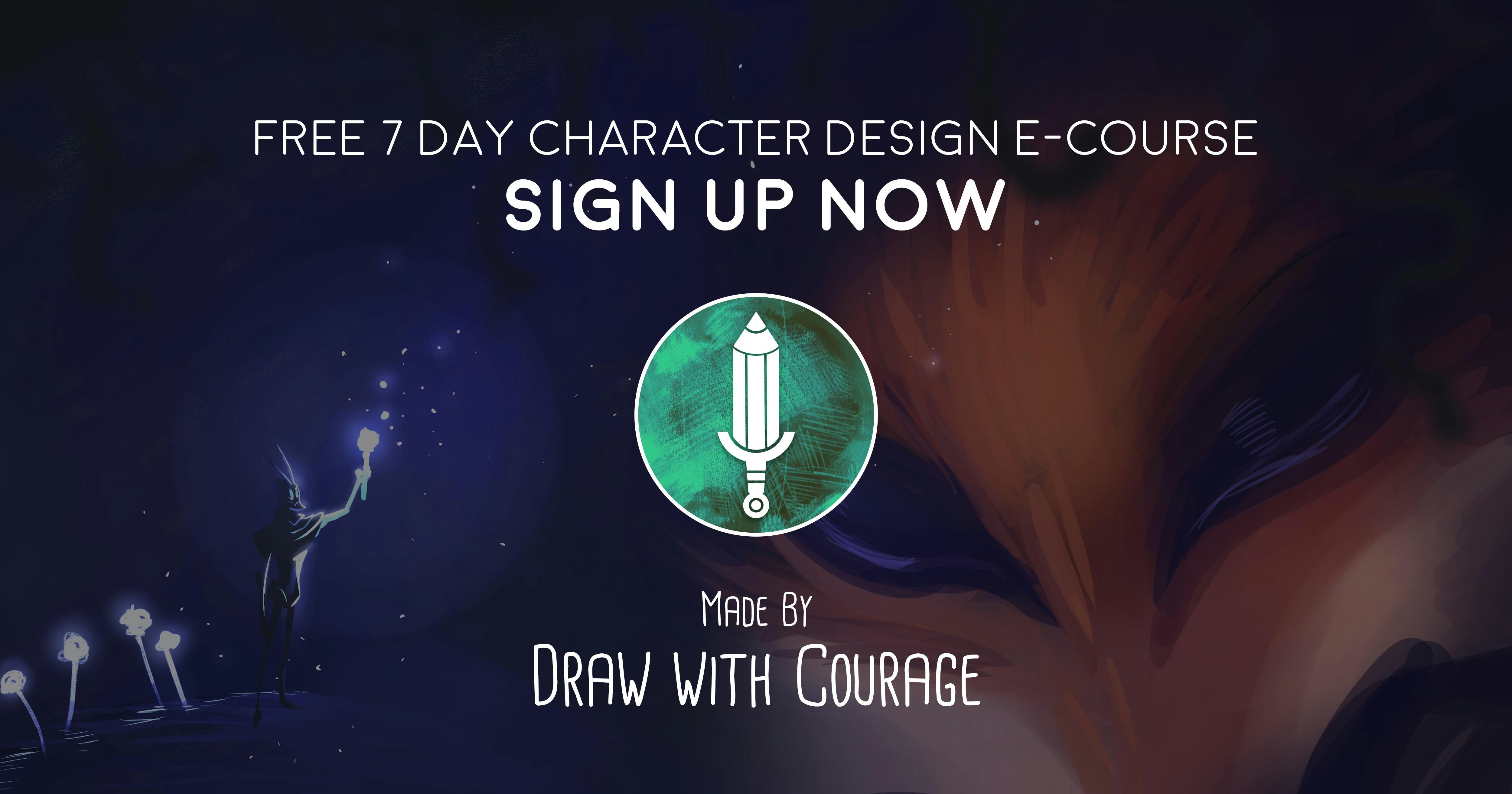 7 Day Character Design e-course