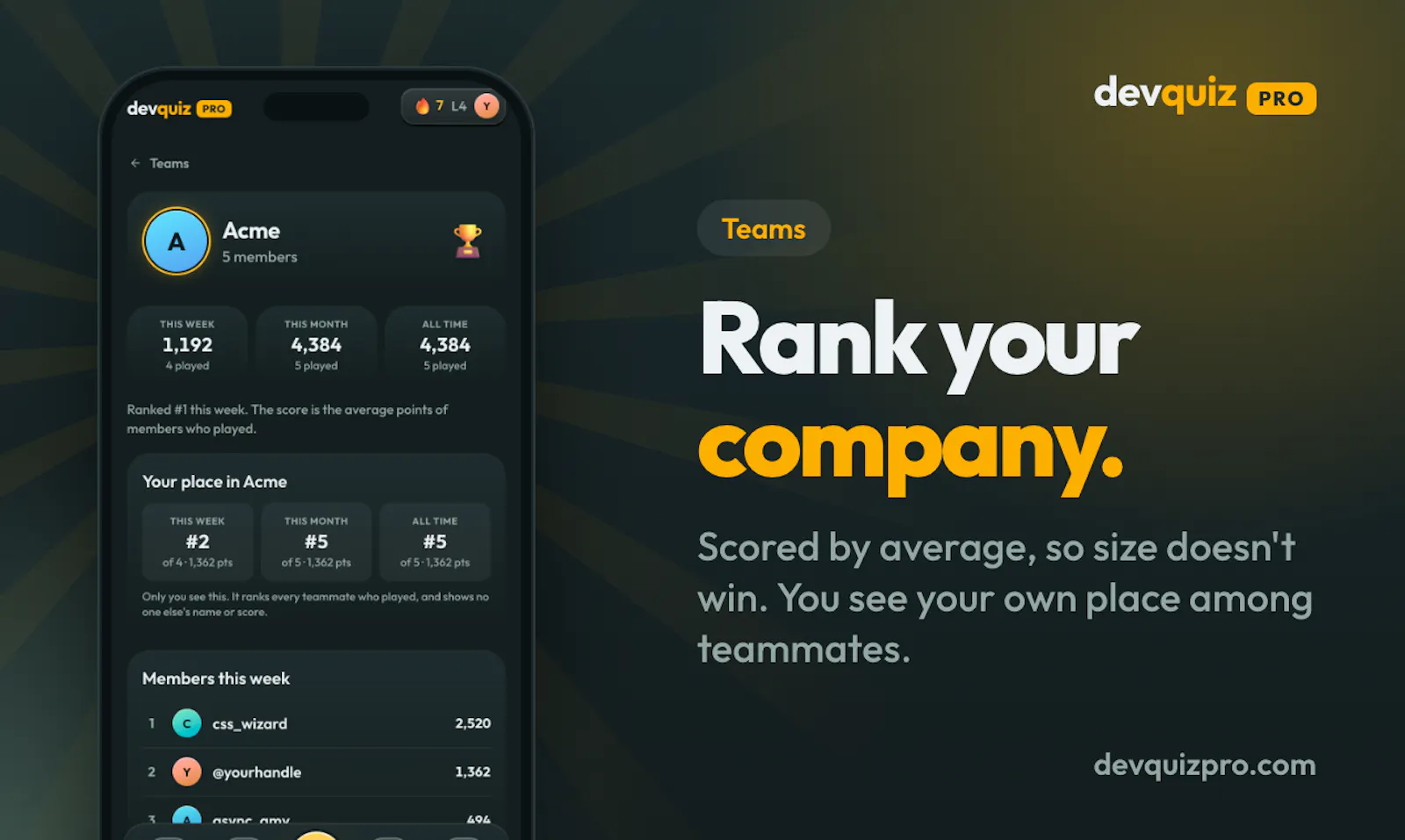 DevQuiz Pro screenshot 4