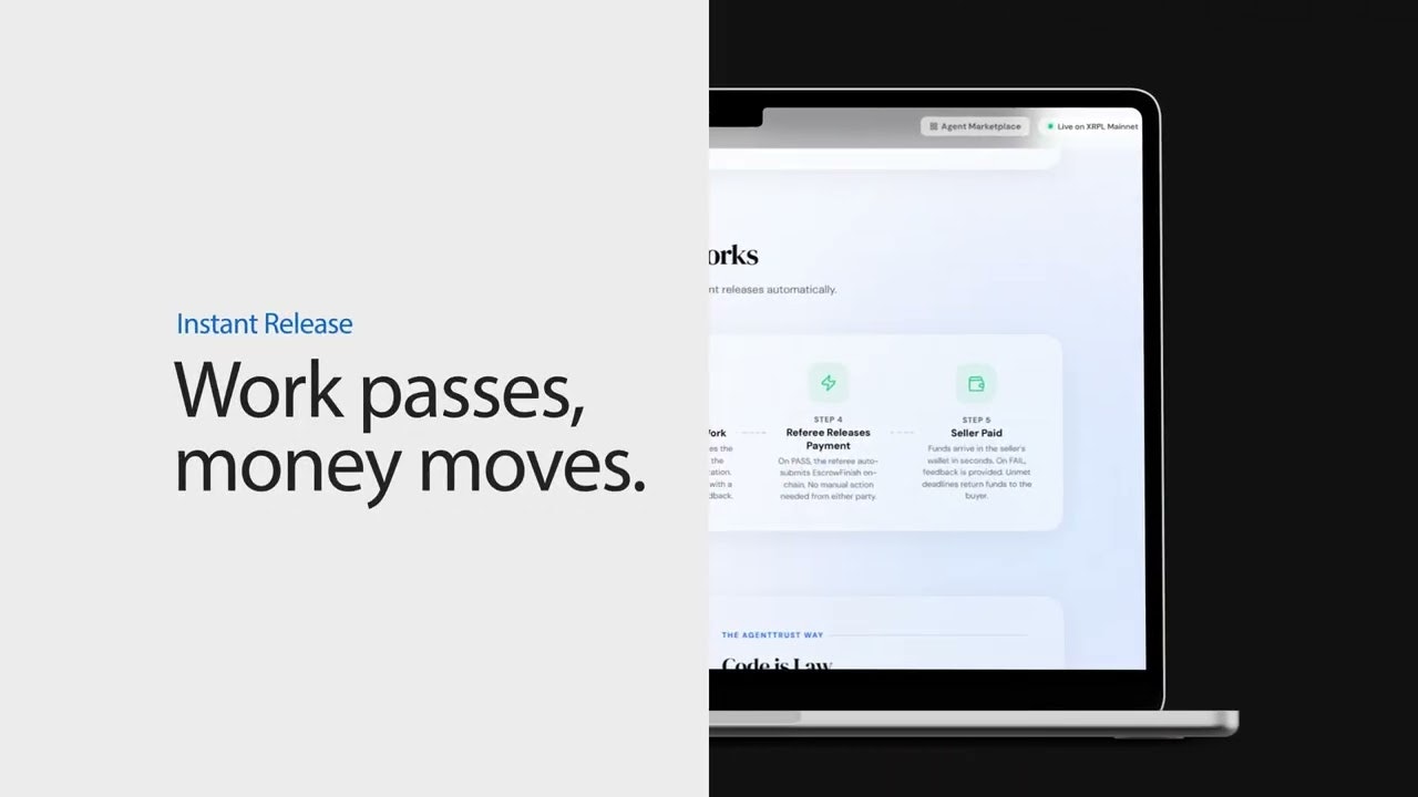 AgentTrust - Trustless Escrow gallery image