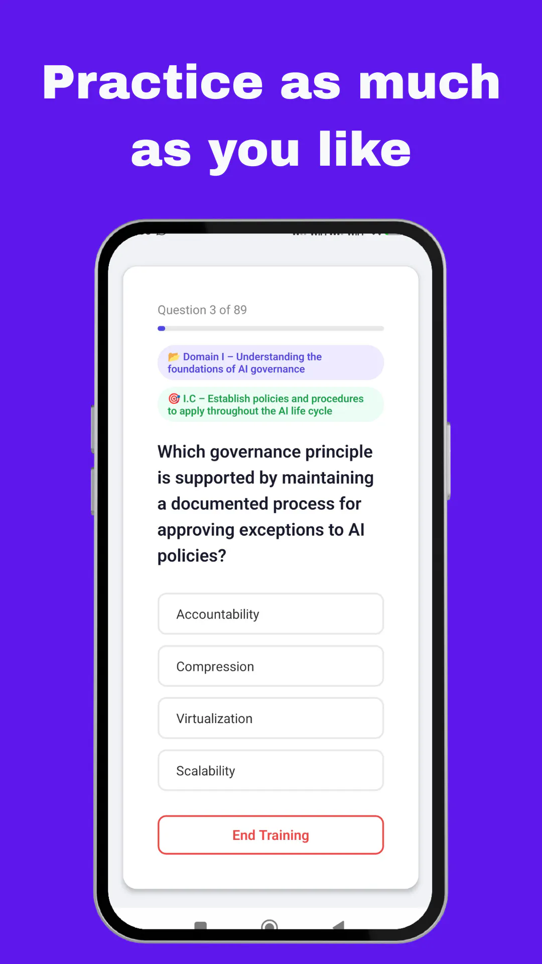 AIGP Certification Exam Preparation App gallery image