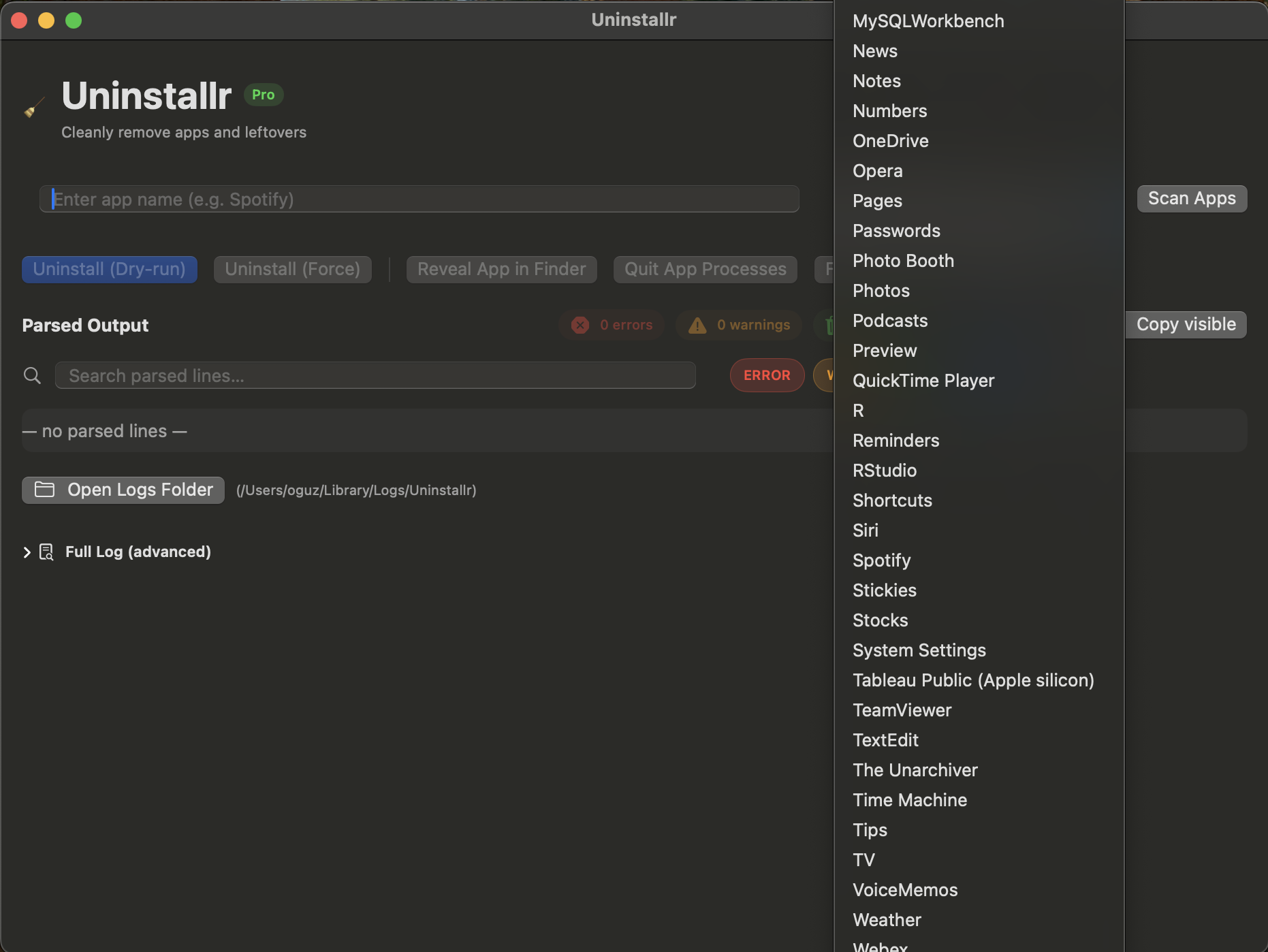 Uninstallr for macOS gallery image