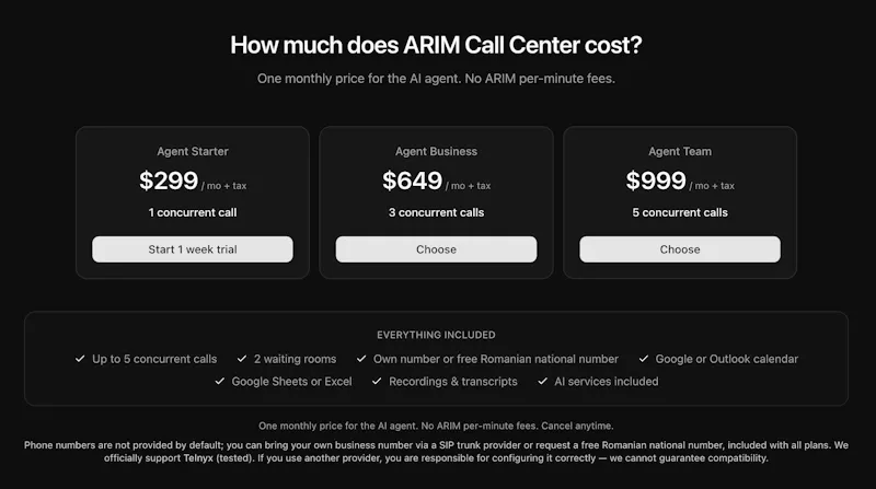 ARIM Call Center screenshot 3