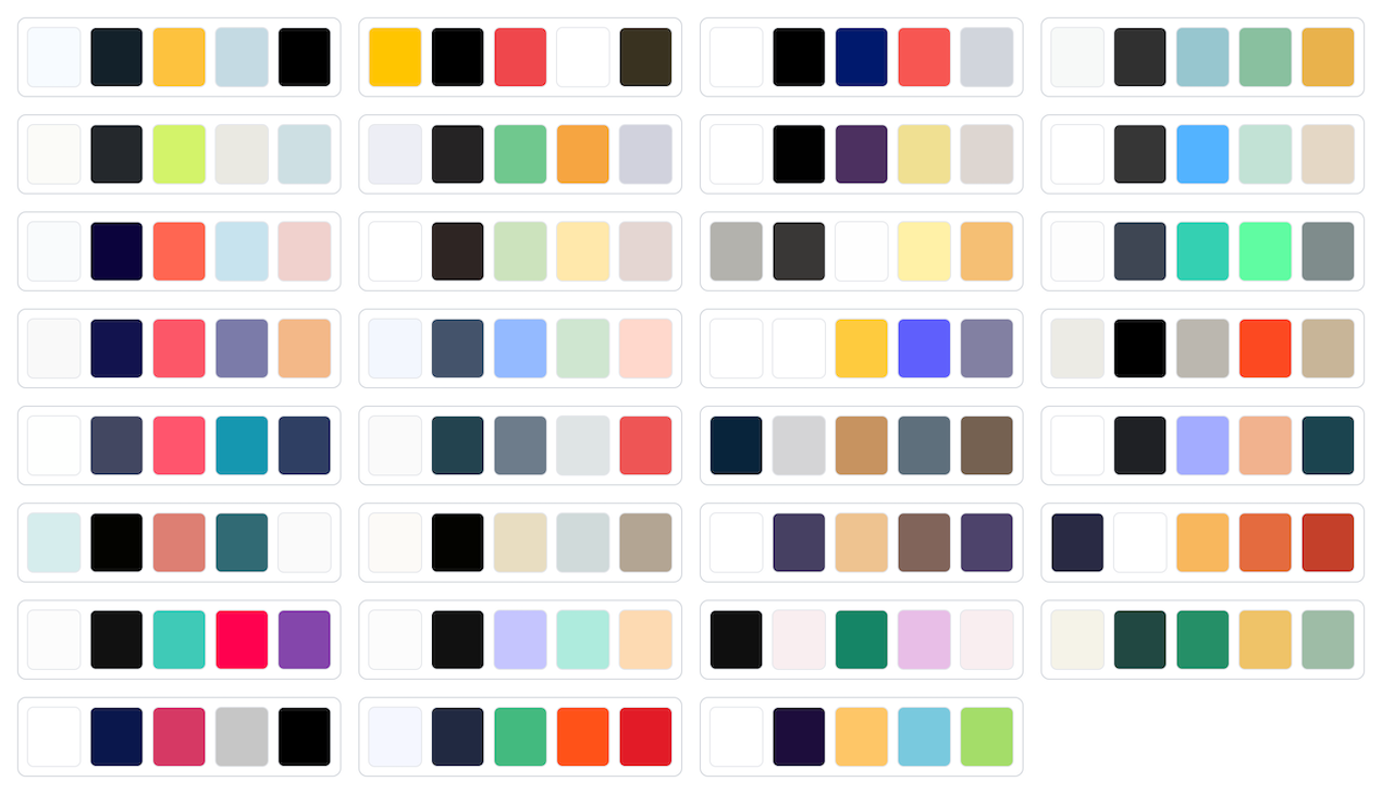 Actionable Color Palettes gallery image