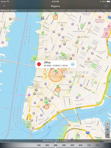 Geofency app gallery image