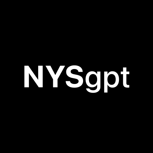 NYSgpt | GovTech - Product Hunt launch logo and brand identity