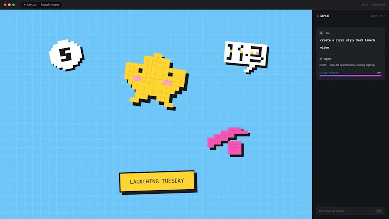 iArt.ai screenshot 1 (video preview)