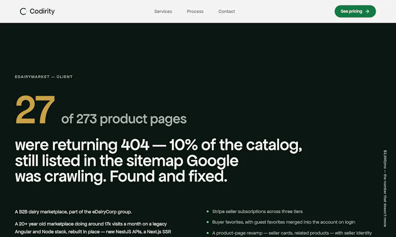 Codirity screenshot 2