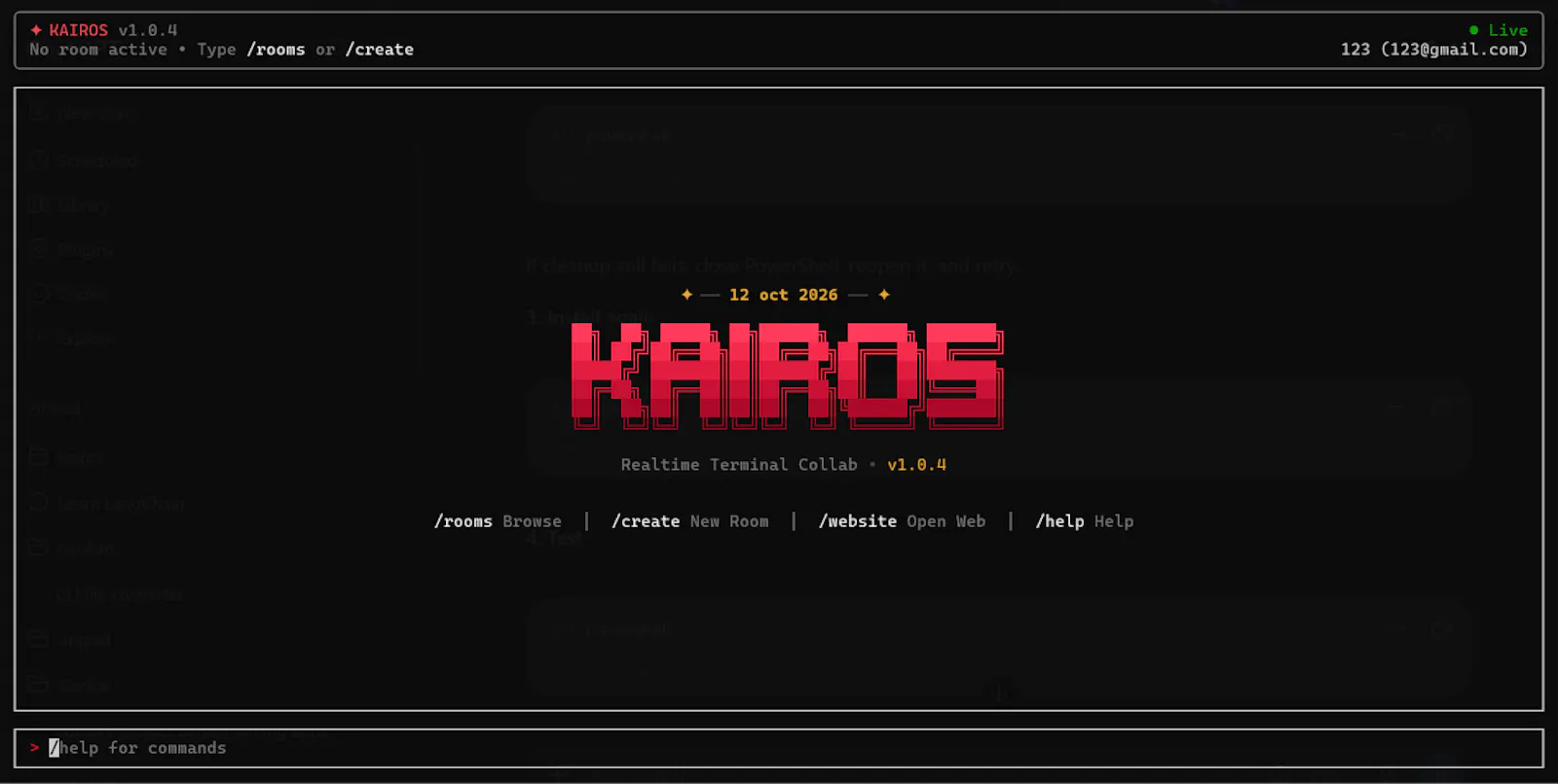 Kairos screenshot 1