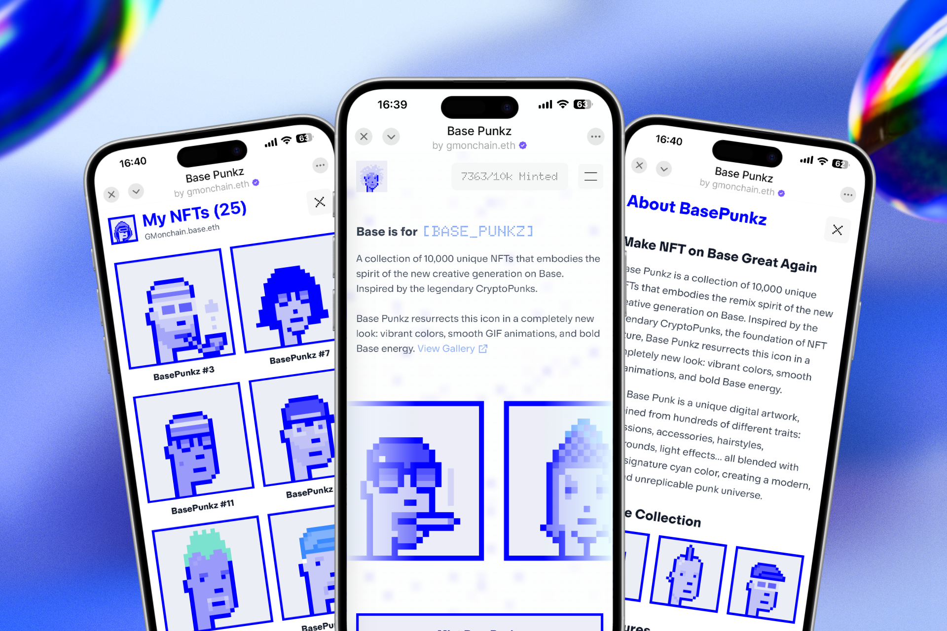 BasePunkz - Screenshot 2 showing product features and functionality