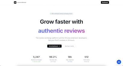ExtensionBooster - Boost your extension gallery image
