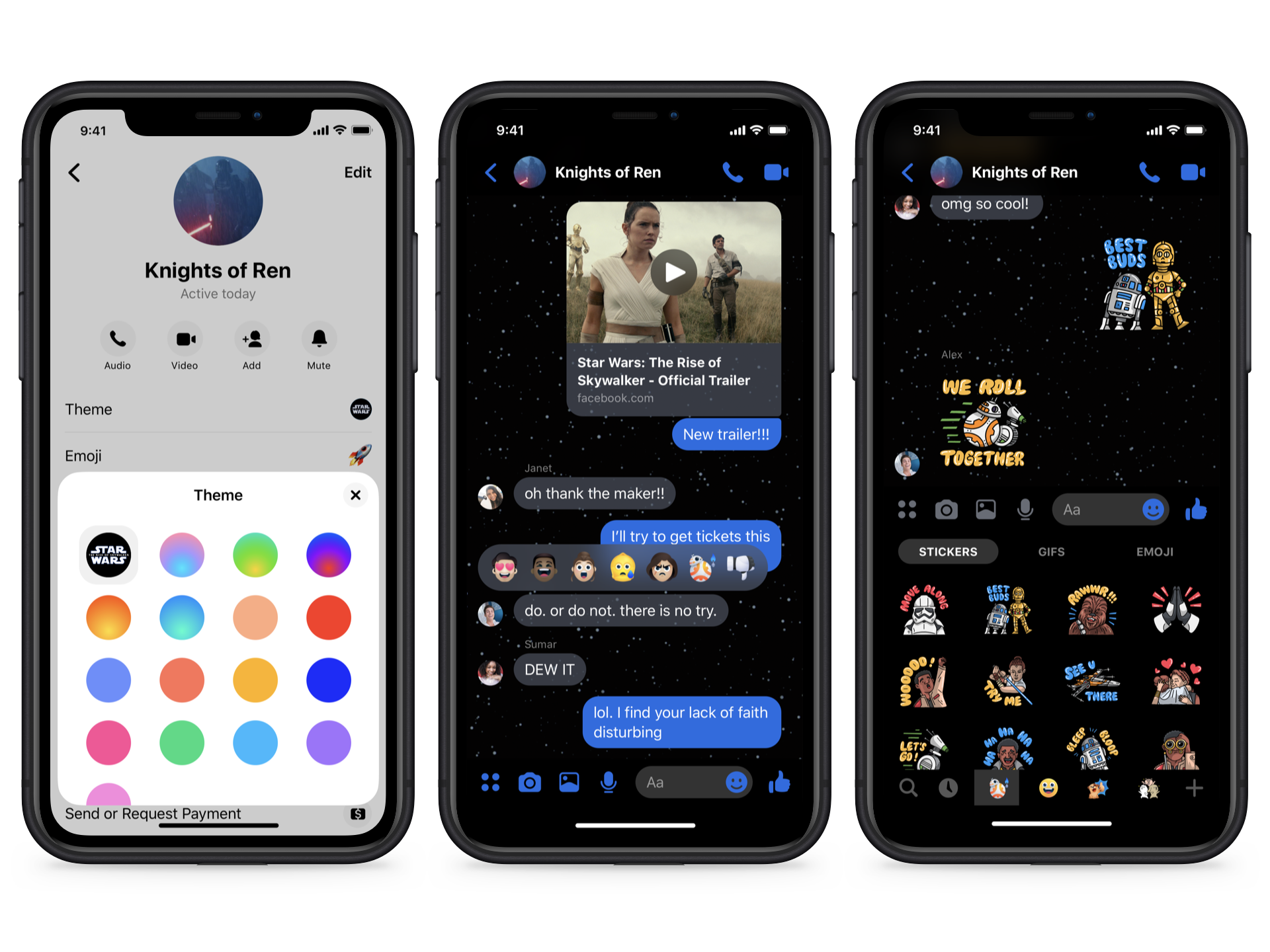 Star Wars on Messenger gallery image
