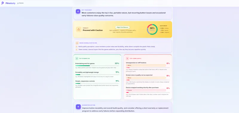 Pikwisely — Know Before You Sell screenshot 3