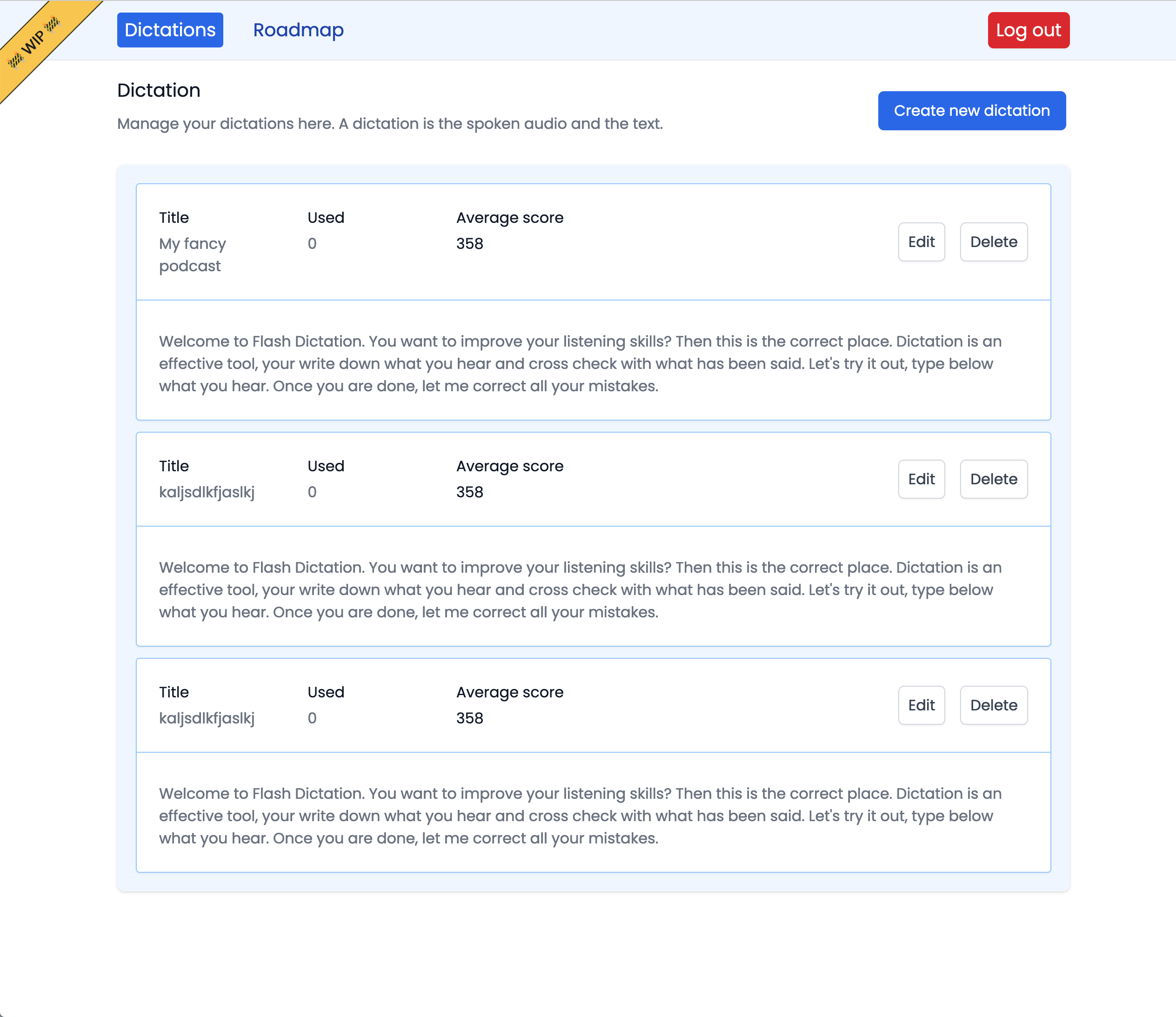 Flashdictation gallery image