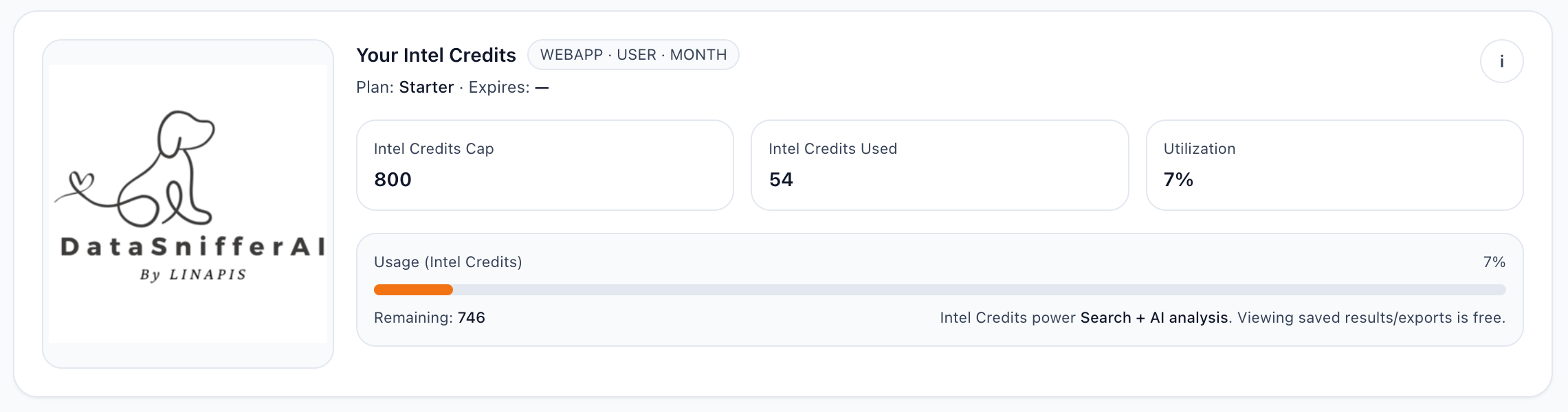 DataSnifferAI® gallery image