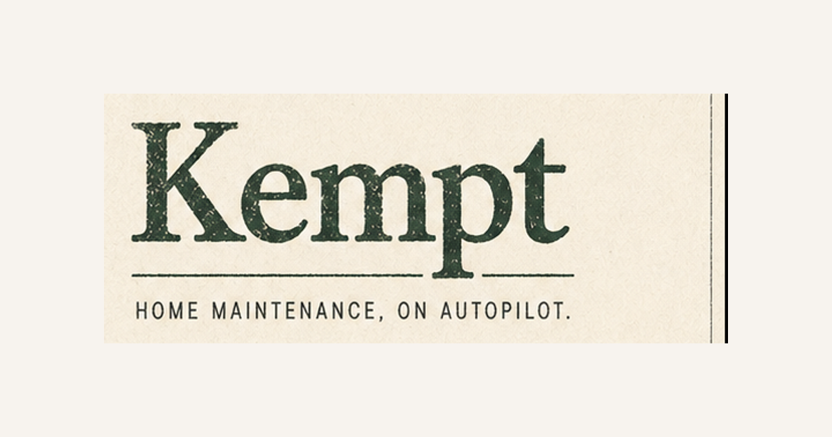 Kempt: Home Maintenance gallery image
