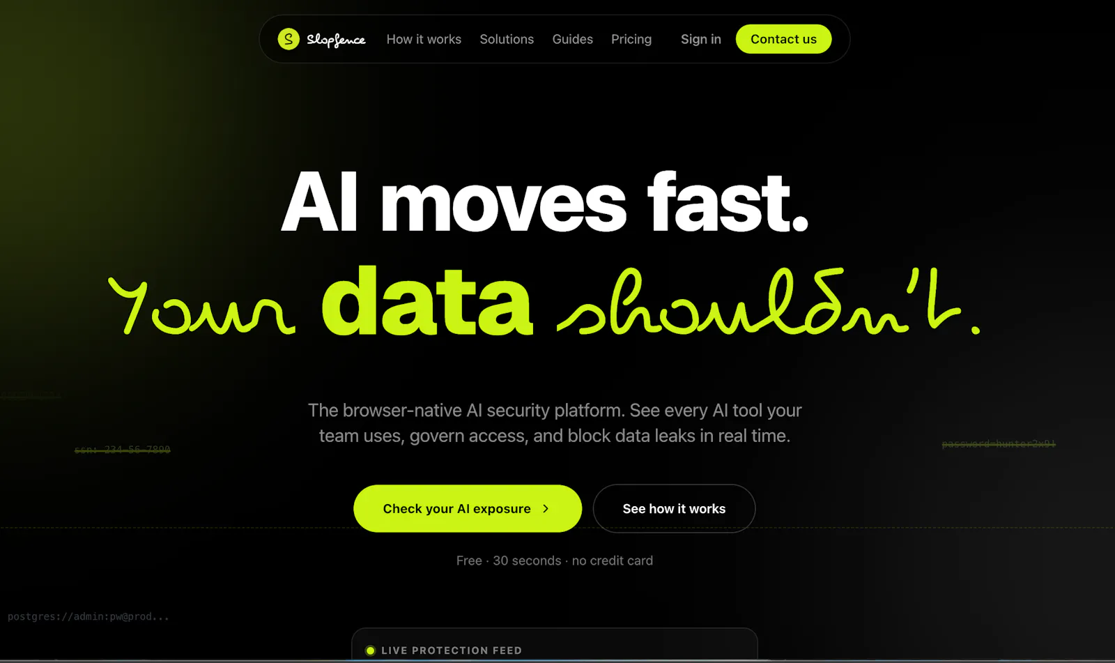 SlopFence screenshot 1