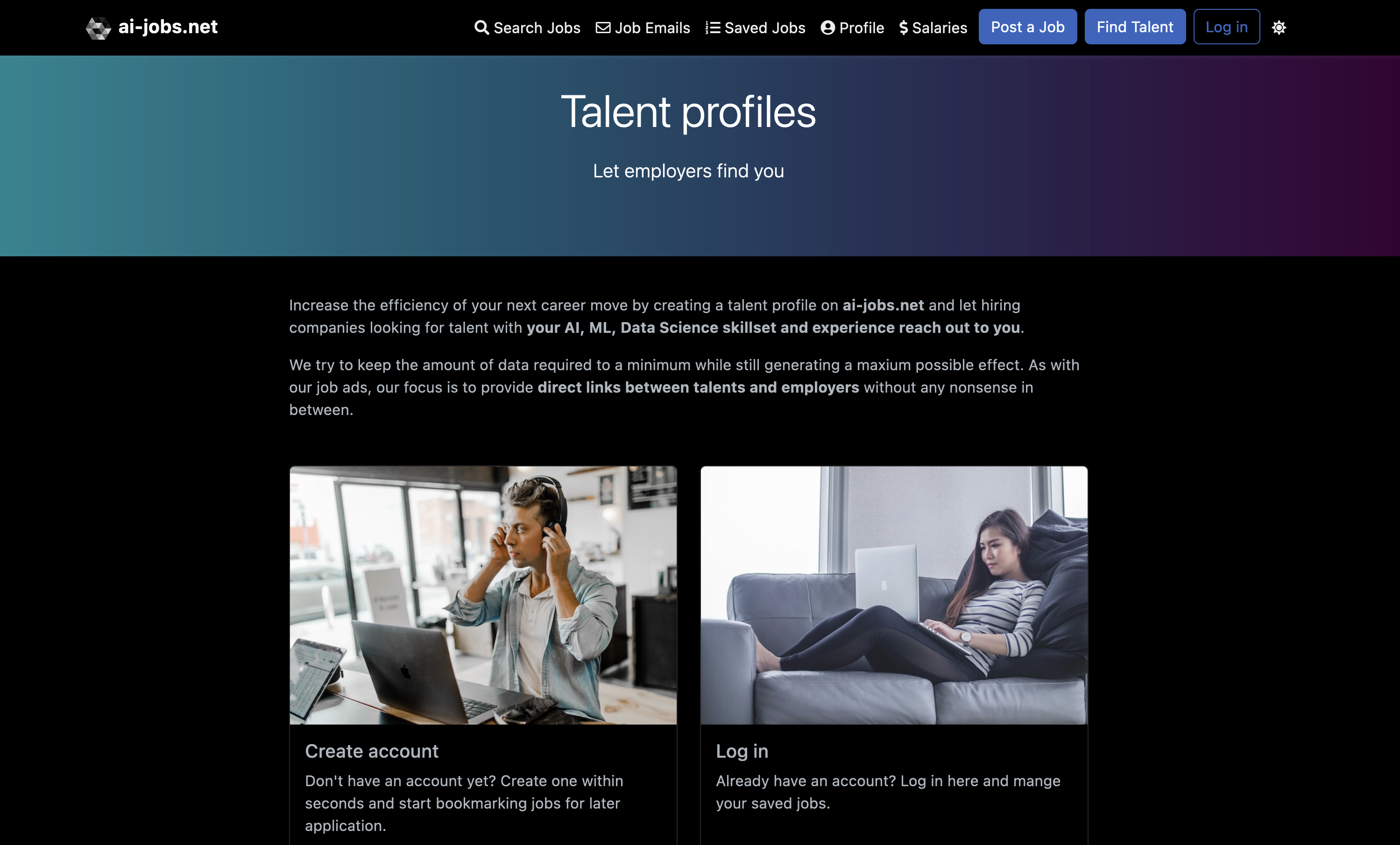 Talentprofile - Finden Sie großes Talent in AI, ML, Data Science Medien 3