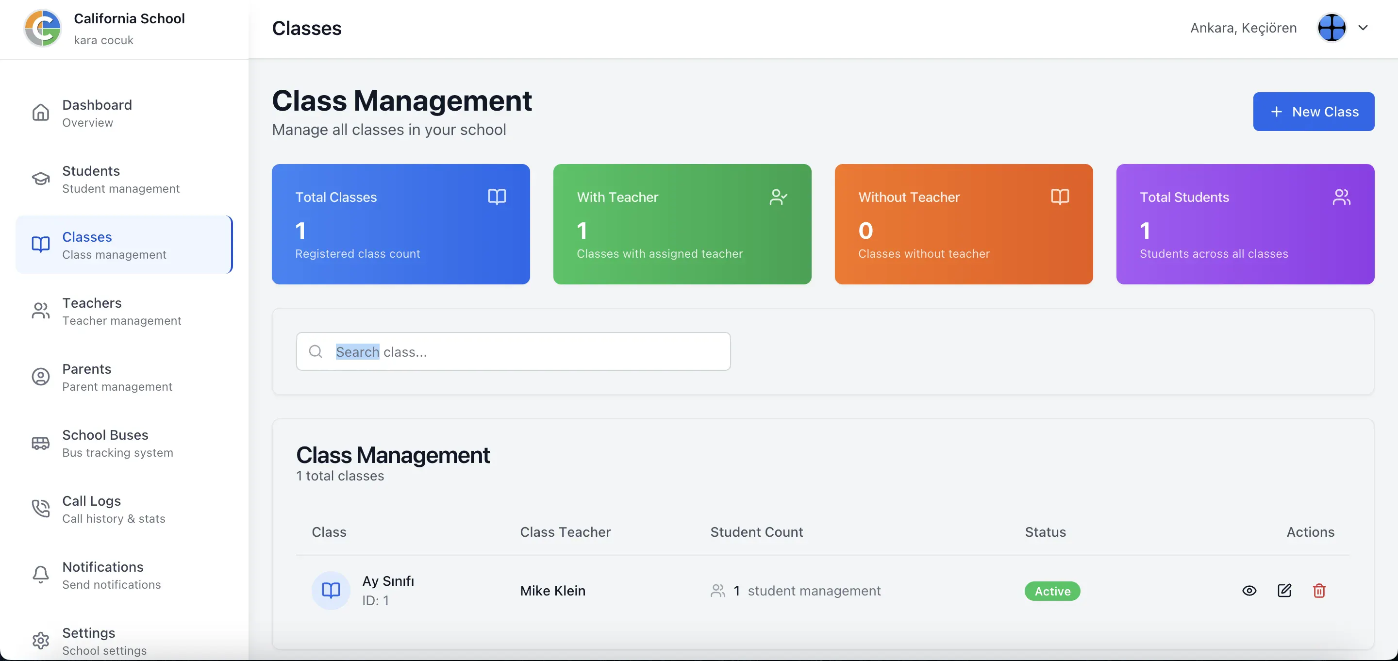 School Assistant screenshot