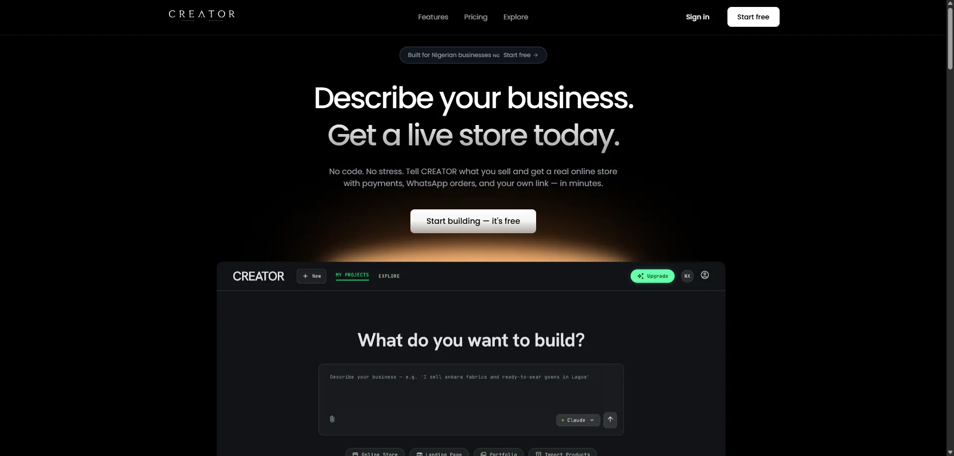 CREATOR gallery image