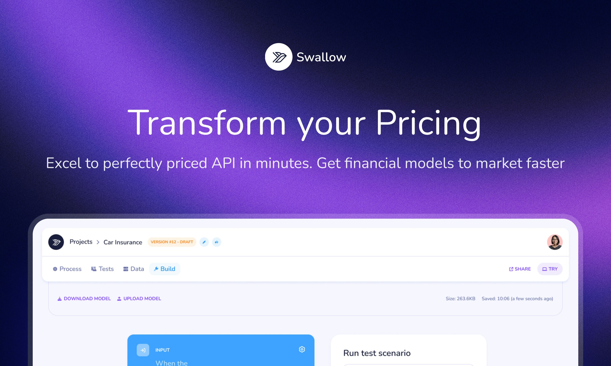 startuptile Swallow-Build complex pricing with an easy to use no-code platform