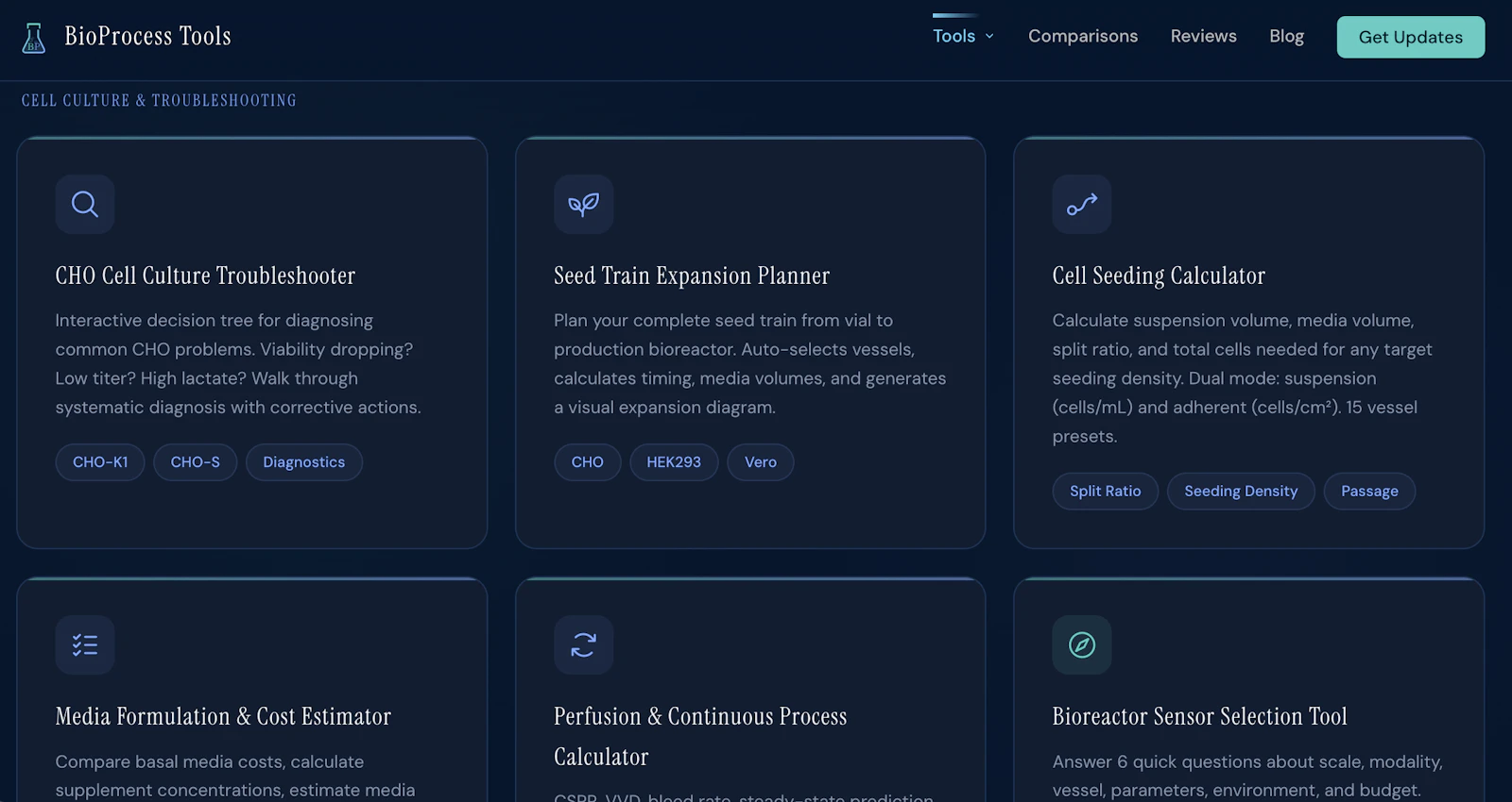 Free Bioprocess & Cell Culture Tools screenshot 4