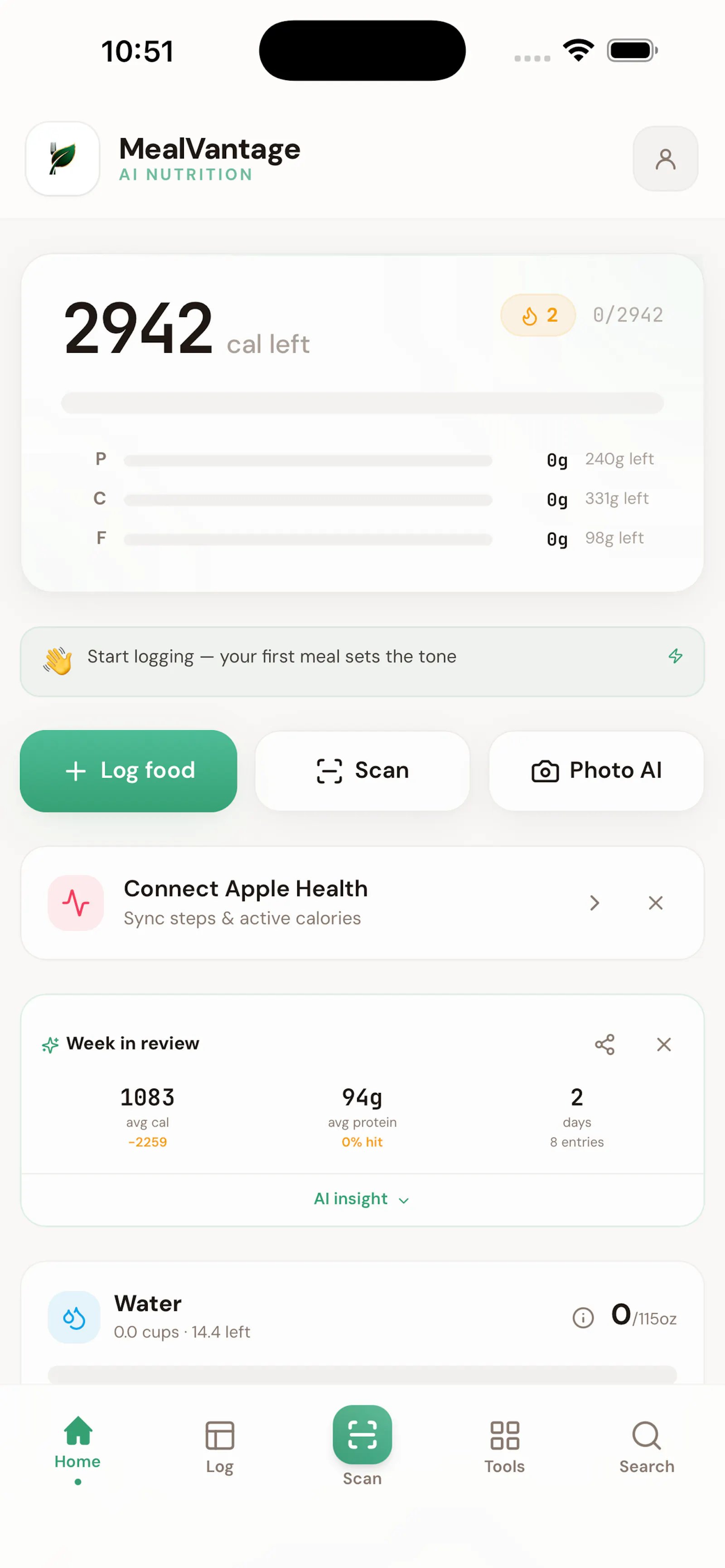 MealVantage screenshot 2
