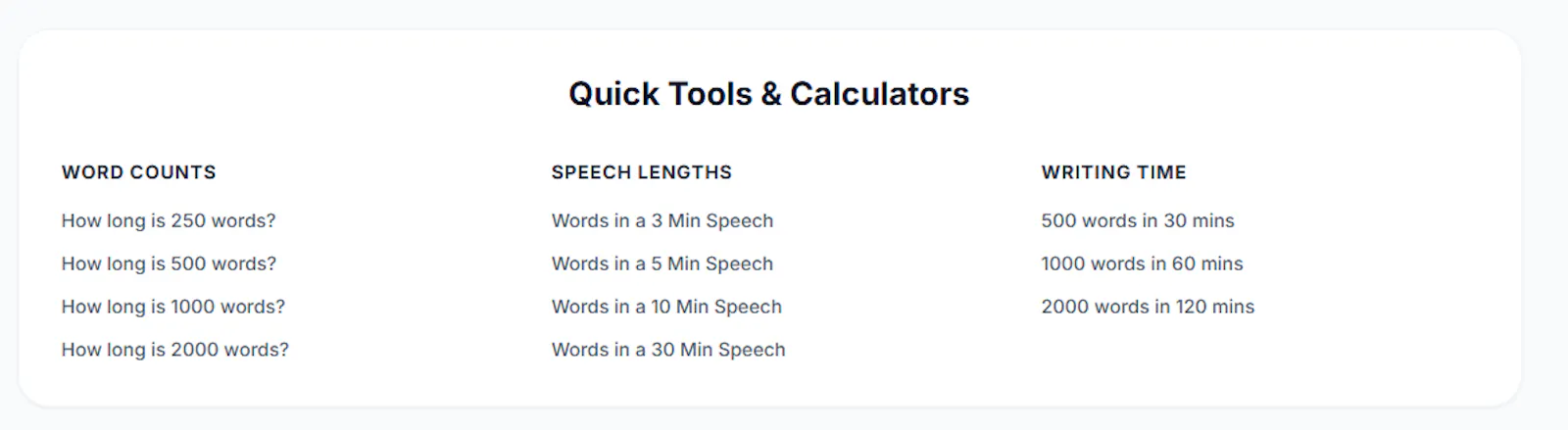 Speaking Time Calculator screenshot 2