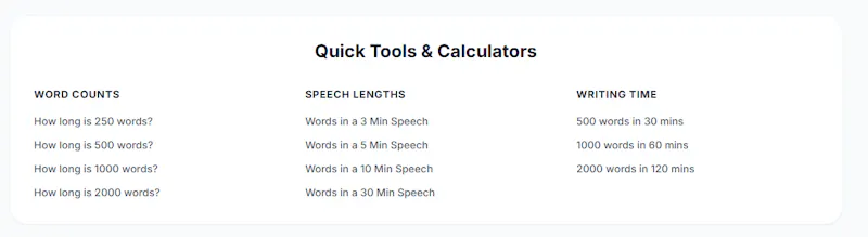 Speaking Time Calculator screenshot 2